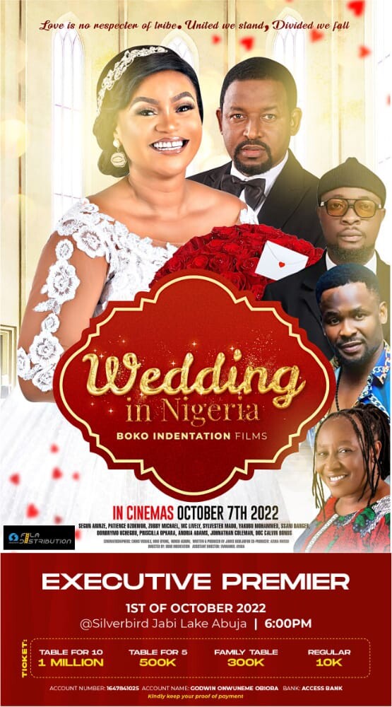 [GIST] Wedding In Nigeria Movie Premier