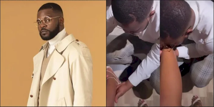 Falz’ date with mystery lady sparks reaction from Adekunle Gold and others…. (Video)