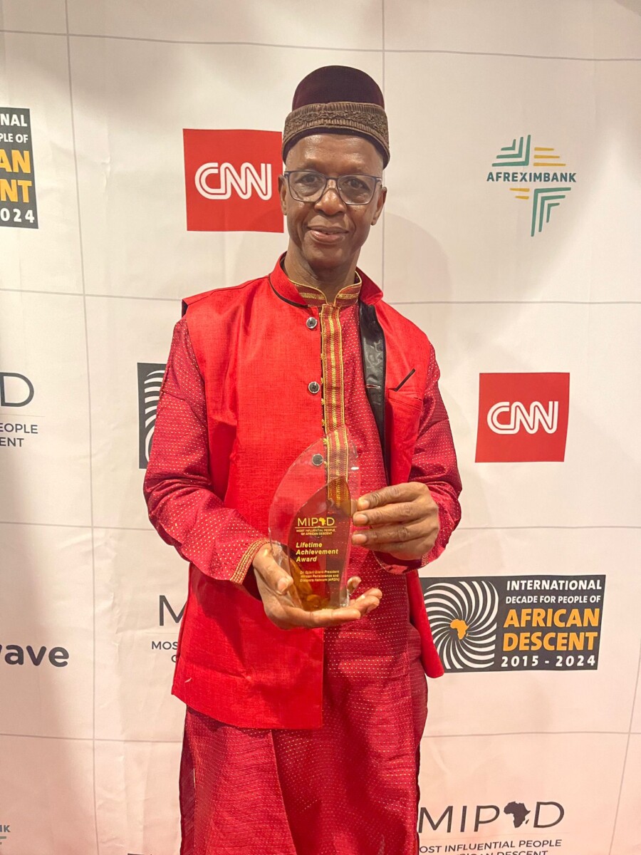 Photos as Djibril Diallo and others honoured with 2022 MIPAD Lifetime Achievement Award