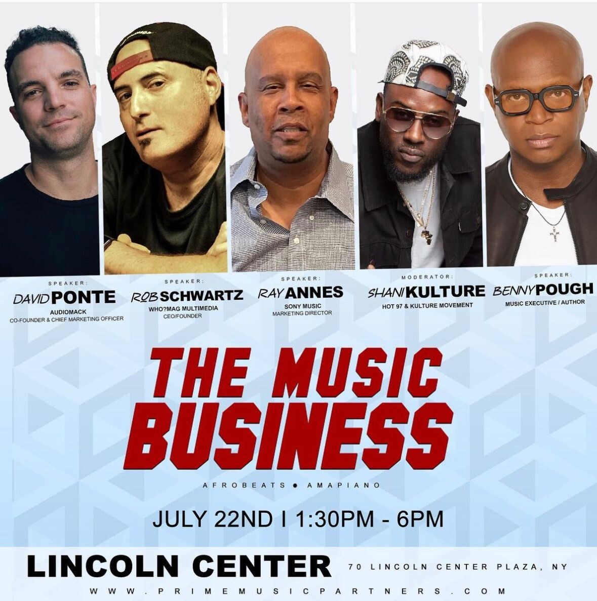 Music Business 2023: Akeju to host Audiomack Co-founder, other global music executives in Lincoln Center