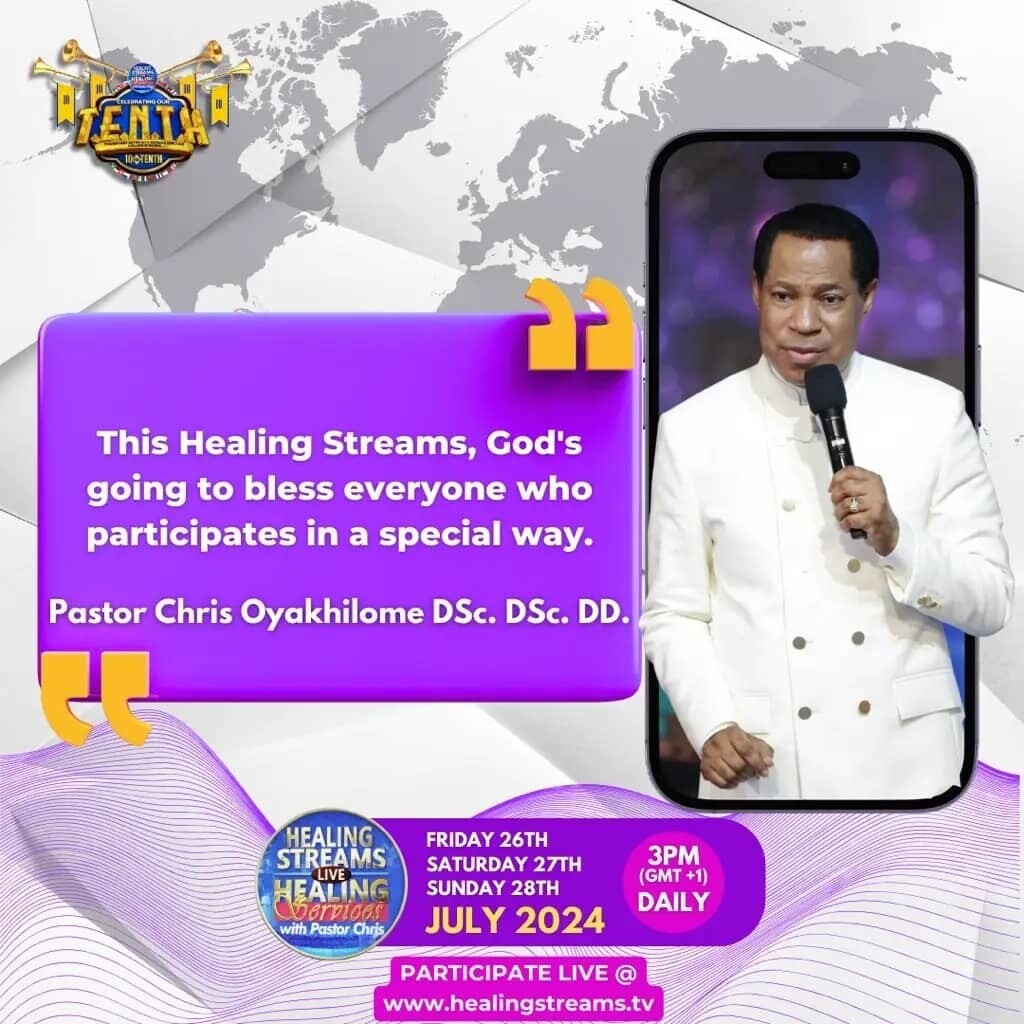 An Extraordinary Weekend of Special Blessings Awaits You at The Healing Streams Live Healing Services with Pastor Chris!